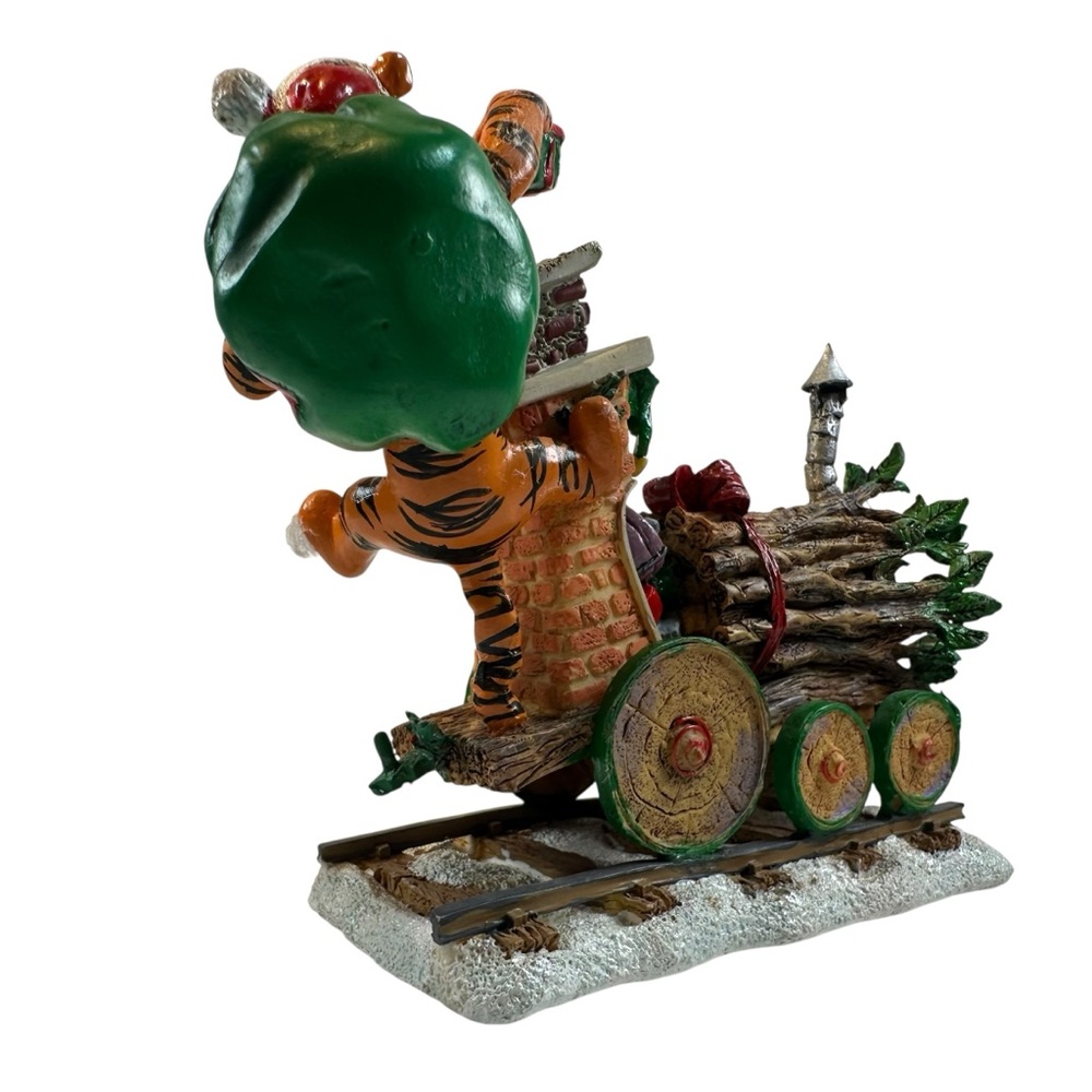 Disney TIgger Holiday Train Engine Danbury Mint Pooh Christmas Gifts Vintage - Picture 8 of 12